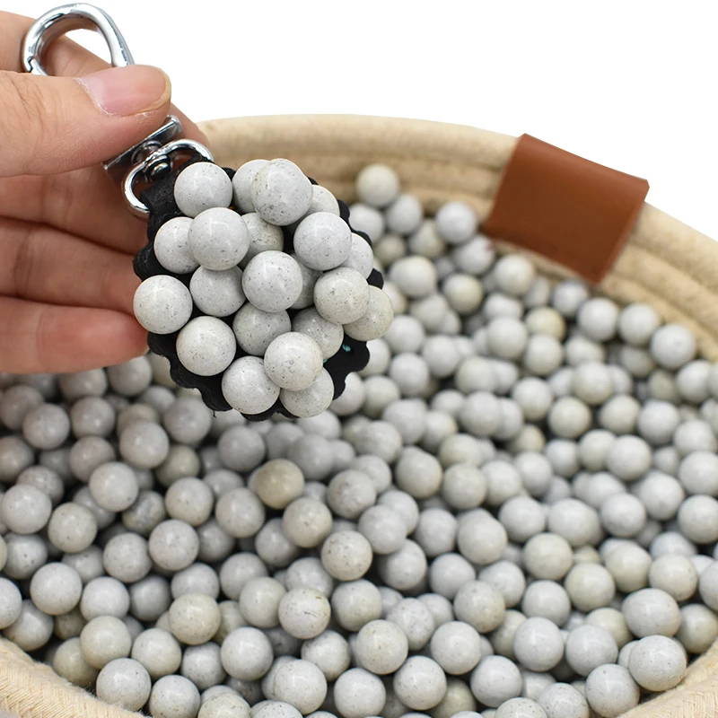 100/300/500pcs 10mm Adsorbable Strong Magnetic Mud  Ball Slingshot Hunting Solid Mud Ball Clay Mud Ball Shooting Practice