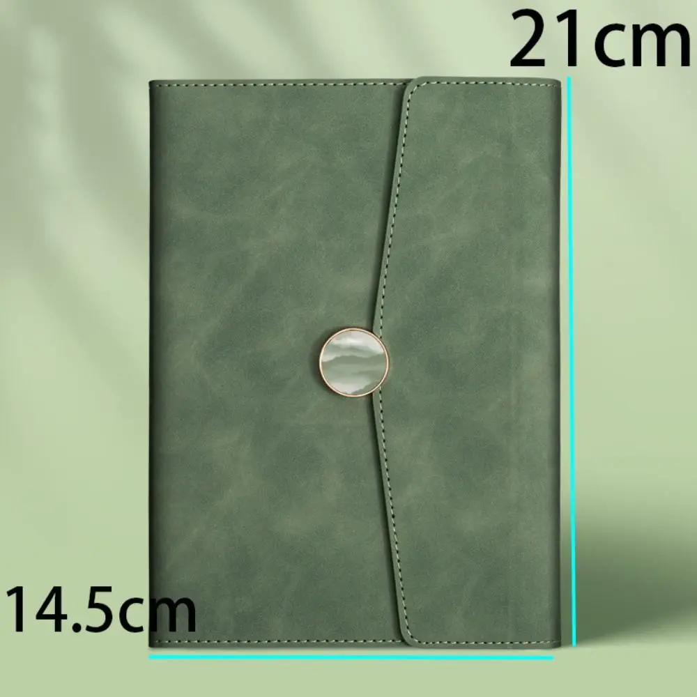 Office Supply 100 Pages Business Notebook Paper Simple Magnetic Buckle Notebook Durable Soft Loose-leaf Notebook Office