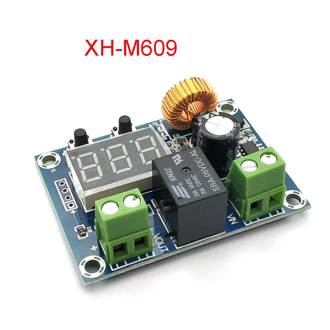 XH-M609 DC 12V-36V Charger Module Voltage OverDischarge Battery Protection Precise Undervoltage Protection Module Board