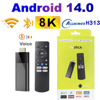 Q6 Smart TV Box Android14 Allwinner H313 Supports 2.4G&5G Dual Wifi 8K 64G 128G Rom Google Media Player TV Box Voice Set Top Box