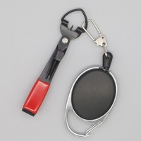 4-in-1 Fishing Quick Knot Tying Tool Outddor Fishing Tool Quick-Tie Tool Fast Knot Tying Device Line Cutter Scissors Pliers