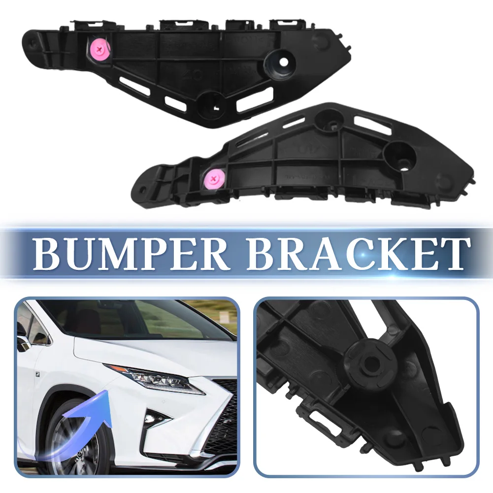 Perfect Fit Front Bumper Support Brackets L & R OEM Standard Easy Installation For Lexus RX350 RX450h 2016-2022