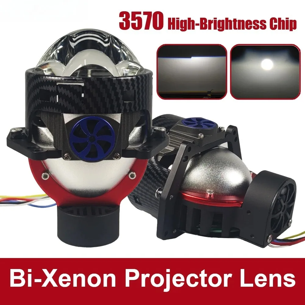 

Би-LED проекционная фара с лазерной линзой и кольцом «Ангельские глазки», высокомощная, с одним направленным лучом, ближний и дальний свет, Plug and Play, автомобильная светодиодная фара