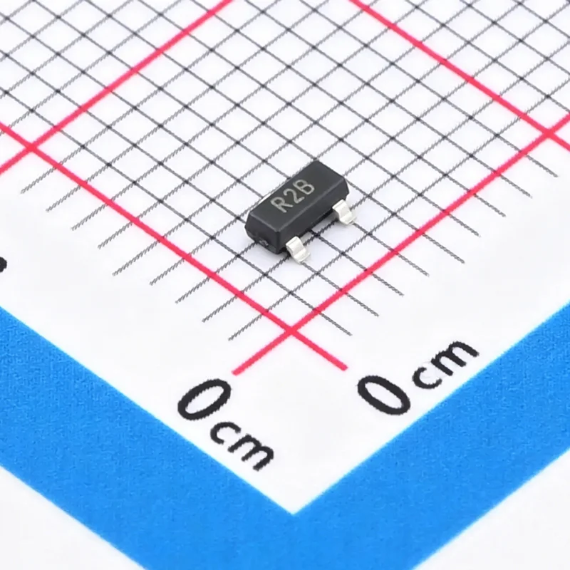 20PCS/LOT LM4040B25FTA marking R2B Shunt Voltage Reference IC Fixed 2.5V V ±0.2% 15 mA SOT-23-3