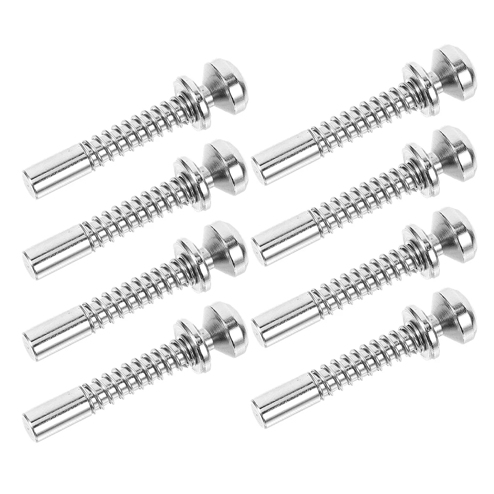 8 Pcs Bed Spring Latch Latches Plunger Baby Crib Iron Replacement Loaded Locking Pin