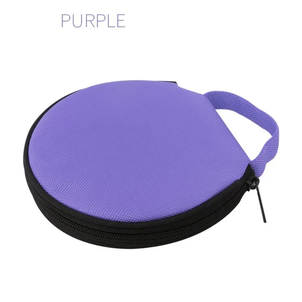 Portable 20 Capacity CD DVD Carrying Case Dustproof with Hand Strap Storage Bag Oxford Cloth Dual-use Car CD Bag Office