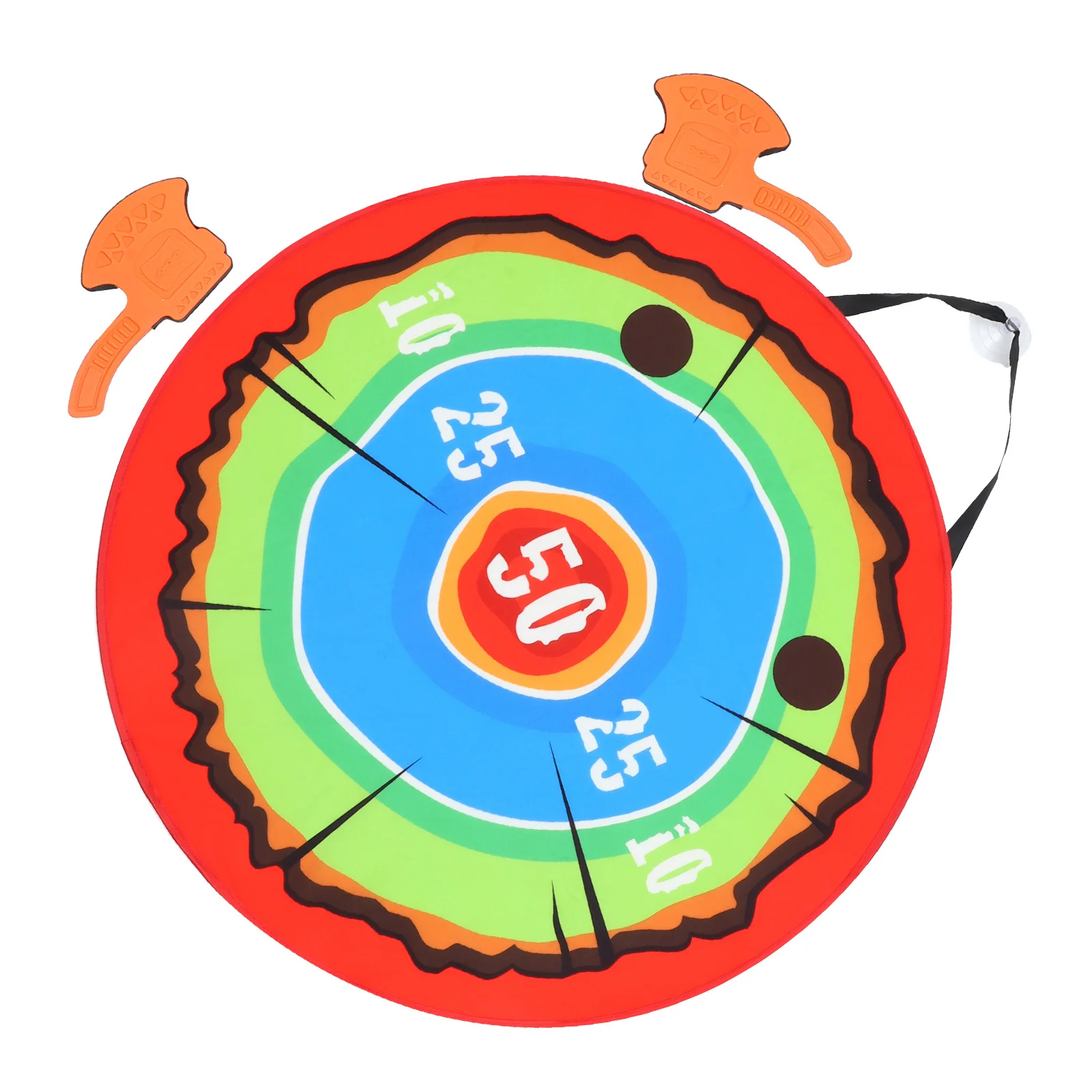

1Set Flying Axe Target Board Sticky Plaything Creative Indoor Game for Kids Parent-Child Interaction Development