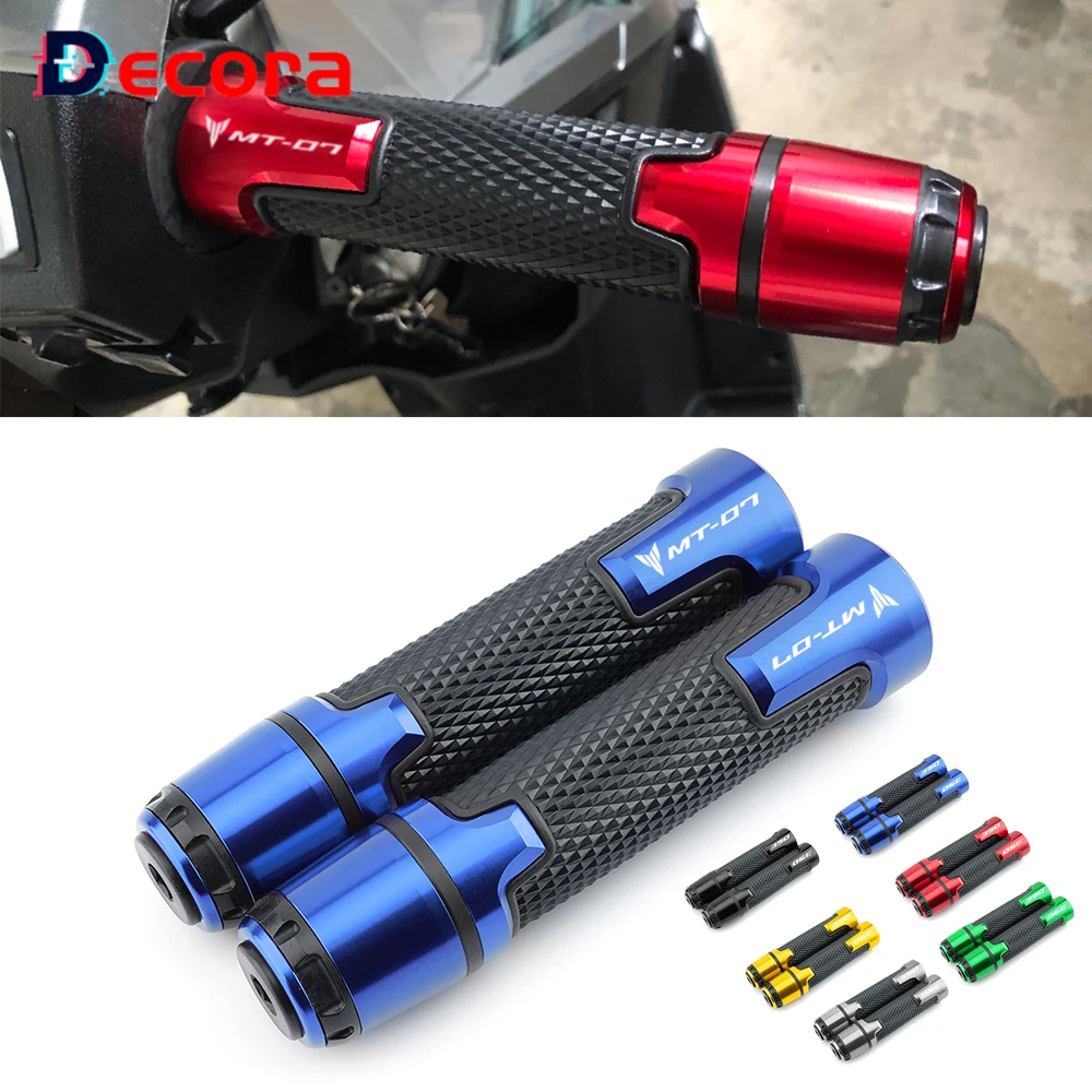 

For Yamaha MT07 MT09 FZ07 FZ MT 07 09 2014 2015 2016 2017 2018 2019 2020 7/8" 22MM CNC Motorbike Handle Handlebar Hand Grips End