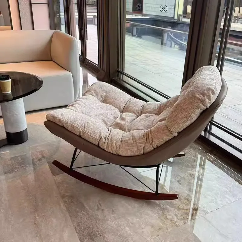 Recliner Hotel Design Living Room Chairs Puffs Lounge Velvet Living Room Chairs Acent Lazy Eames Muebles Hotel Furniture