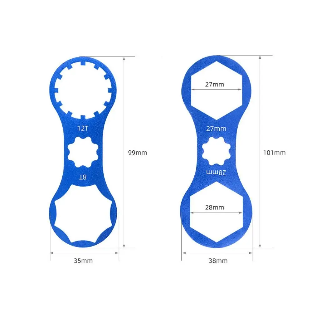 Llave ajuste horquilla Suntour – Aluminio doble cabeza para MTB - imagen 5