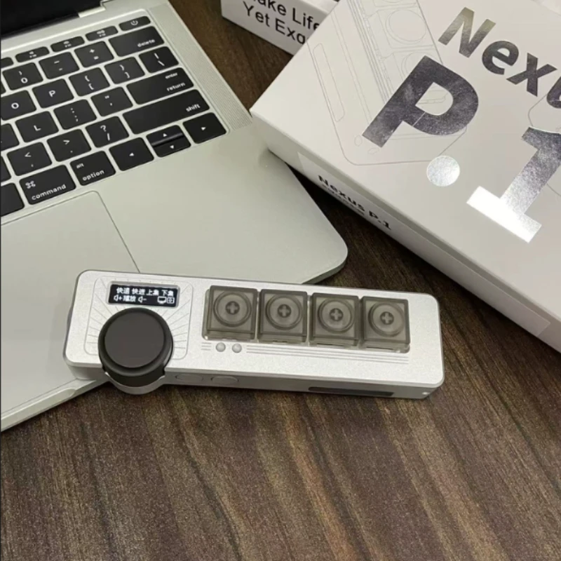 KeyPlayer Vibecoding Keyboard Customized Wired Voice Input Dual Mode Bluetooth Hotswap Aluminum Alloy ZMK Office Keyboard DIY