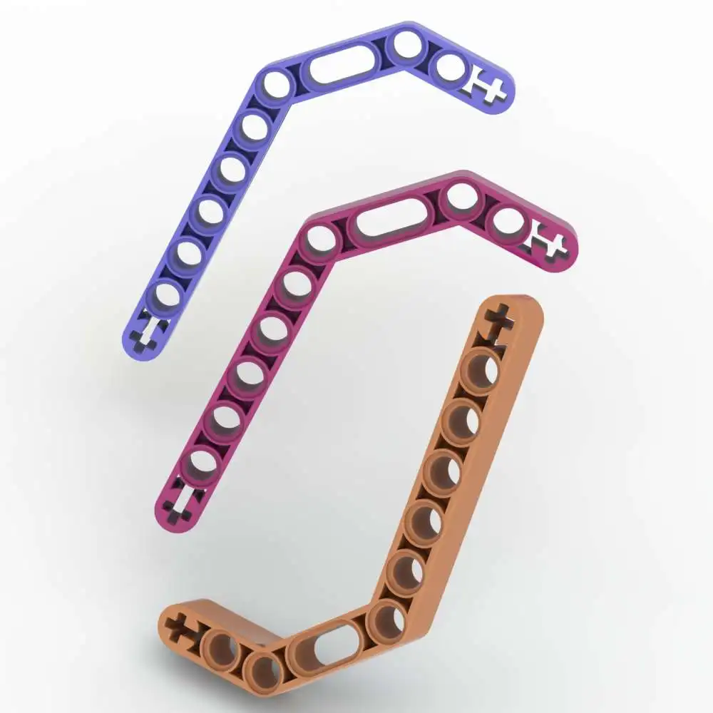 MOC 10PCS 32009 Modified Bent Thick With Hole Substitutable Brick Liftarm Building Block Funny Toy Adults Boys Holiday  Gift