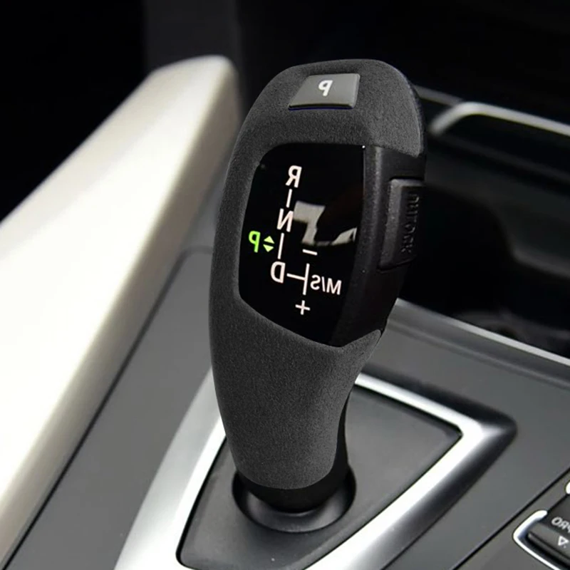 

Замшевый кожаный чехол на ручку переключения передач для BMW3 F30 F31 F34 F35 2013-2019 Модель, BMW5 F10 F18 F07 2011-2019 Модель RHD/LHD