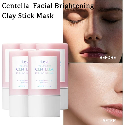 Centella Clay Stick Mask Pore Minimizing Quick Hidratante Calmante Facial Brightening Mascarilla Cuidado de la piel 27g