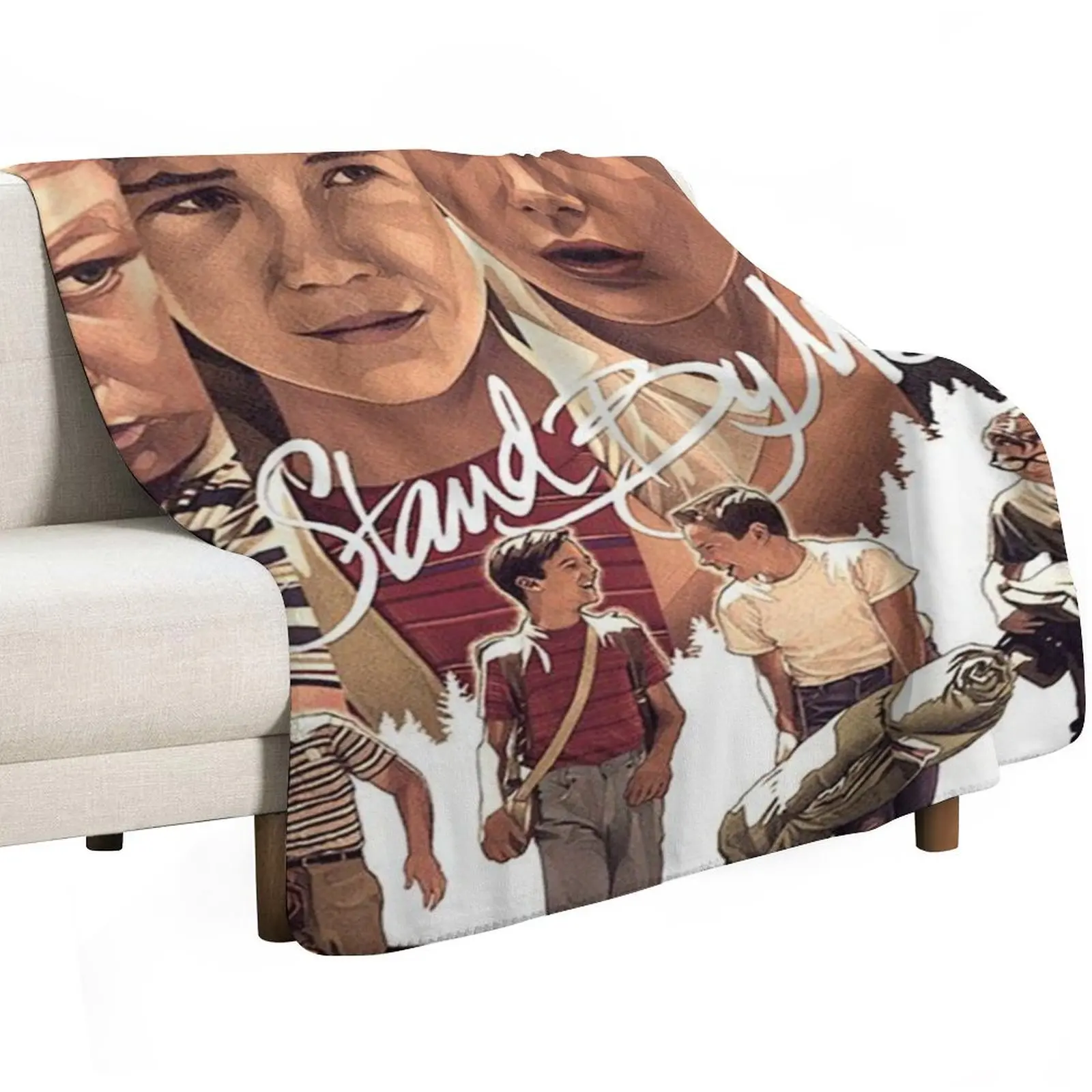 Stand by Me movie poster Throw Blanket Luxury Brand Luxury Thicken warm winter Decorative Sofas Summer Sofas Blankets