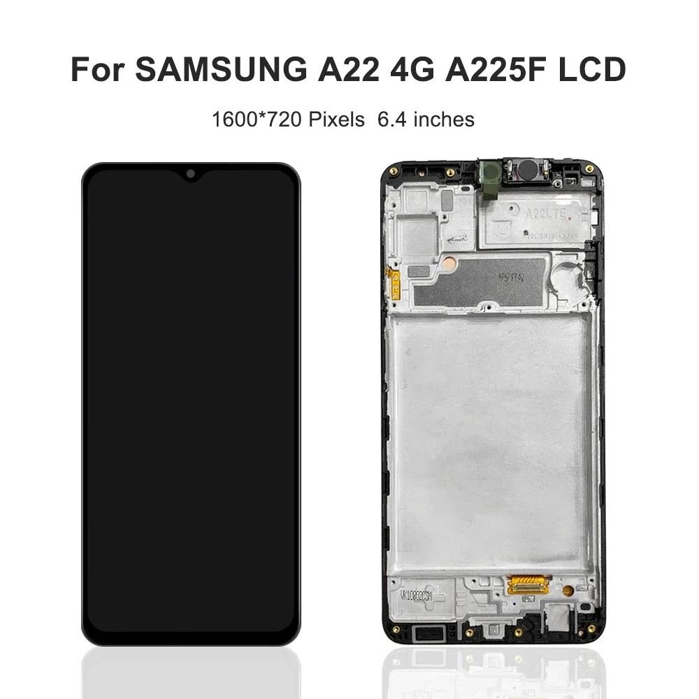 

ЖК-дисплей 6,4 ''A22 4G для Samsung для Ori A225 A225F/DS A225M A225M/DS, сменный сенсорный экран с цифровым преобразователем в сборе