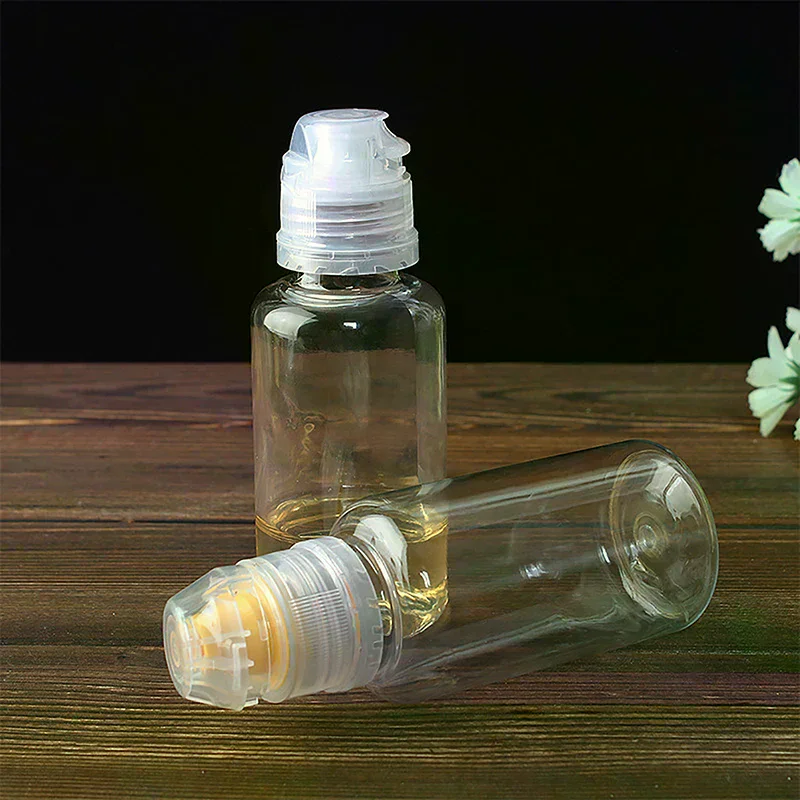 Transparent Non-Drip Honey Dispenser Honey Squeeze Bottle Vinegar Oil Syrup Bottle Pot Dispenser Kitchen Tool 95ml
