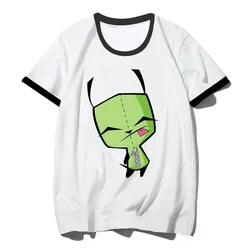 Invader Zim t shirt women graphic Tee girl y2k clothing