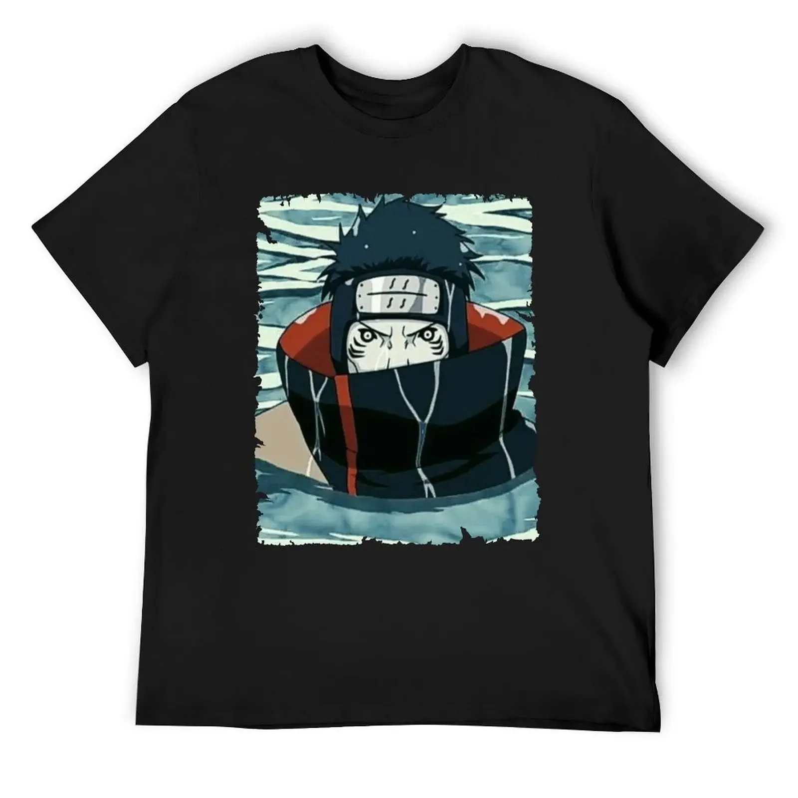 

Kisame T-Shirt graphic tee shirt vintage anime clothes summer tops oversized t shirts for men