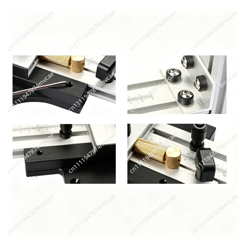 Universal Engraving Machine Guide Rail Linear Slide Orbit for Engraving Straight and Round for Woodworking DIY