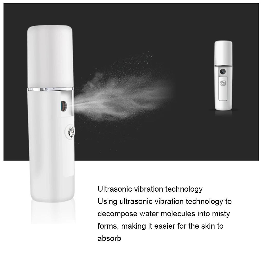 20ml Facial Mister Mini Portable Rechargeable Handy Face Humidifier Facial Sprayer Skin Care Machine For Face Hydrating Makeup