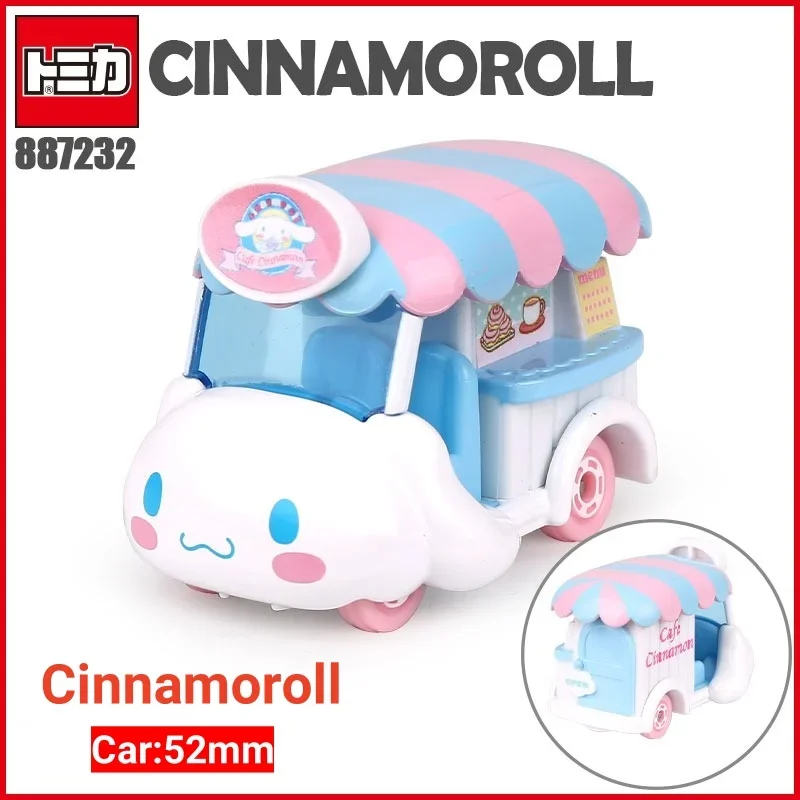 

Genuine TAKARA TOMY Alloy Car Model Dream Simulation Car Cinnamoroll Xena Toys Girls and Boys Ornaments Children's Gifts