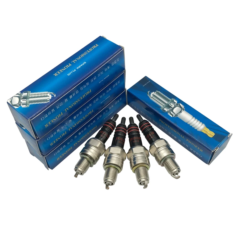 4PCS IRIDIUM spark plug HIX-C6 C6H1R FOR CR6HIX C6HSA CR6HSA 4194 5383 U20FS-ZU IUF20 7274 CR6HIX A6RTC CR5HSB CR5HSA U16FSRUB