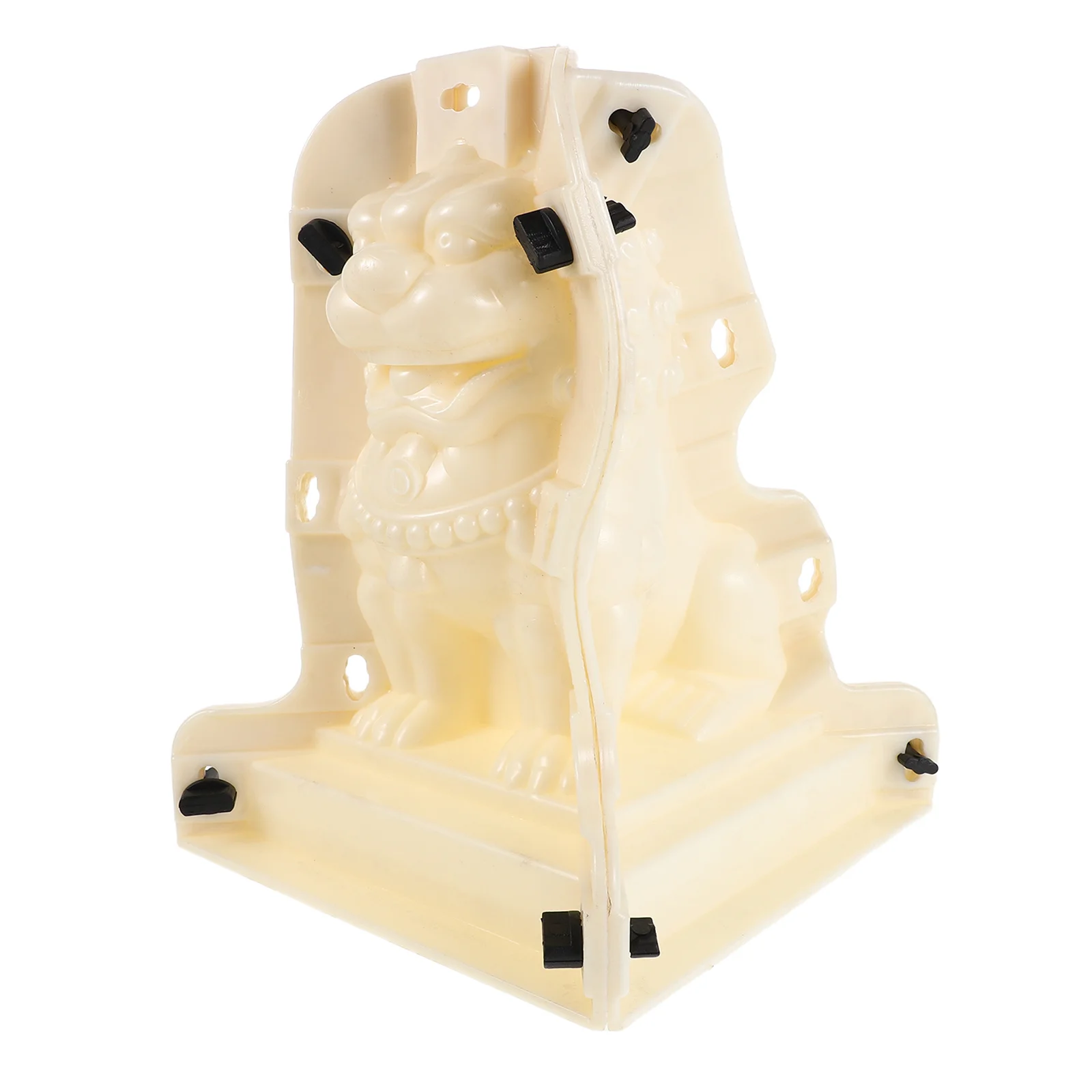 قالب تمثال الأسد تصميم حيوان كلاسيكي لعمود الحديقة مدخل الشرفة الاسمنت الفني الحرفية DIY صب الجص الزخرفي #5