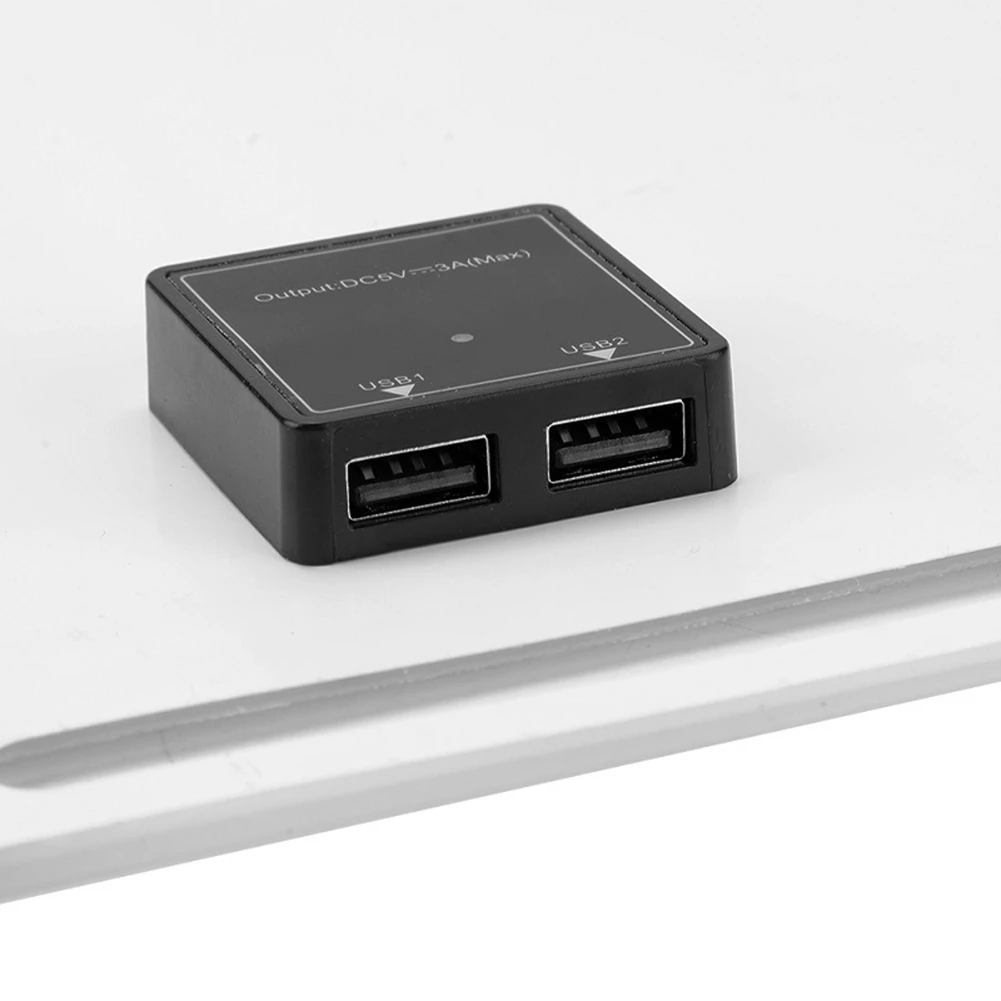 A40Z-Portable 5V Dual USB Fast Charger Panel Kit Outdoor Emergency Charging Battery Travel Phone Charger