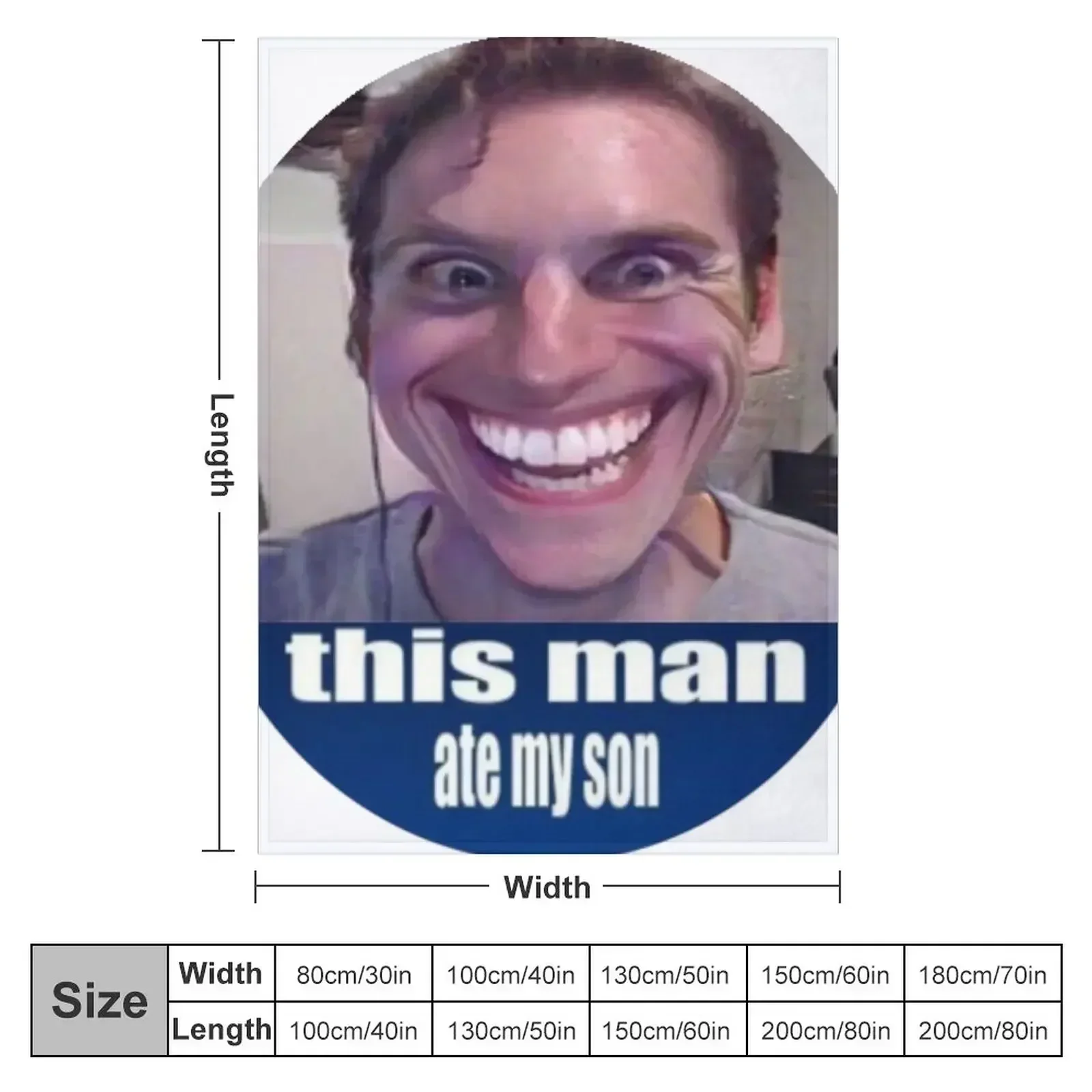 jerma ate my son Throw Blanket For Baby Bed covers Decorative Sofa Plaid on the sofa Decoratives Summer Beddings Blankets