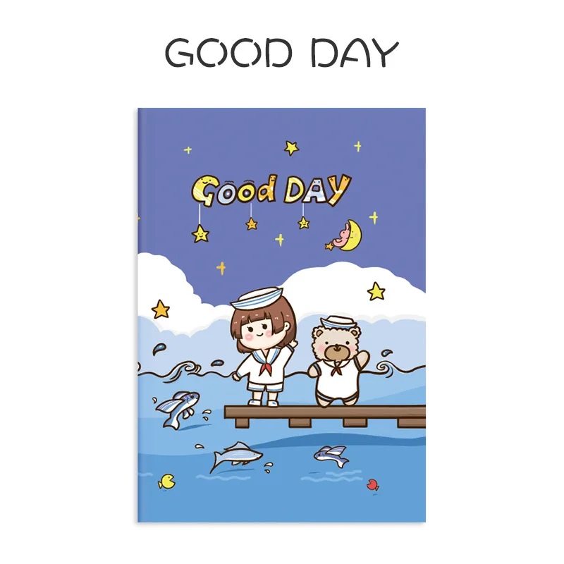 Cute Hand Account Release Paper Book Double-sided Thickened Release Paper Hand Account Sticker Material Illustration 30 Sheets