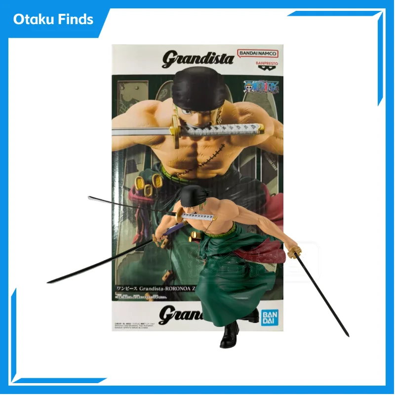 

【 in Stock 】 Bandai BANPRESSTO One Piece Grandista Series RORNOA ZORO II Landscape Masterpiece Model Collection Gift