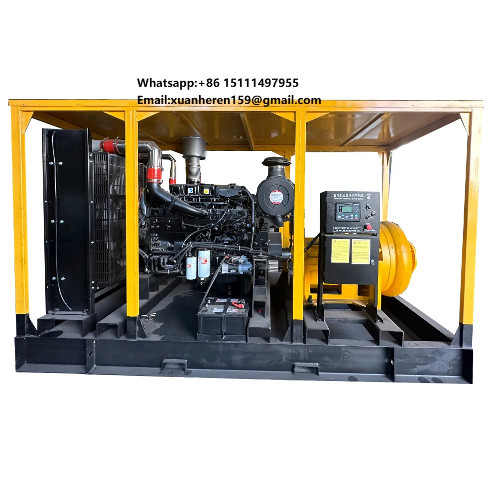 Quality Assurance Wholesale OEM YuChai ZW250-420-20 420m/h High Pressure Single-stage Diesel Water Pump Set Large Capacity Cast