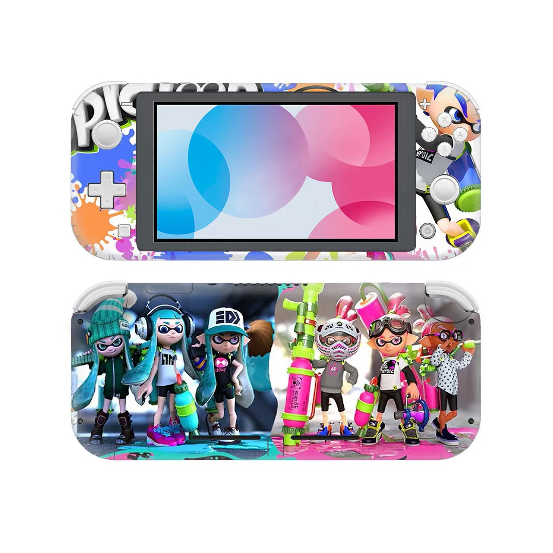 Nintendo Switch Lite グレー + Splatoon 2 Splatoon Switch 2 Covers Gray Nintendo Switch 2 Accessories - RegisBox