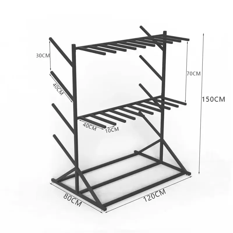 Windboard, Surfboard, Floor Standing Storage Bracket, Paddle Board Storage Rack, Life Jacket, Amusement Park Storage Rack