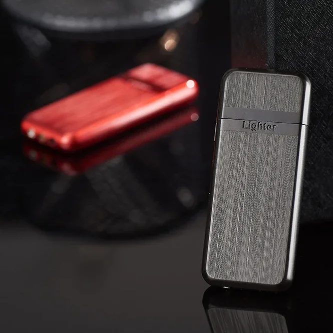 

Ultra Thin Windproof Lighter, Smoking Accessories, Grinding Wheel, Open Flame, Butane Gas Lighter, Holiday Gift