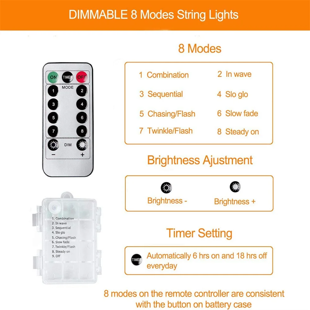 5M 10M Battery Led RGB Rope Tube String Lights Fairy Waterproof Street Garland Light for Christmas Tree Party Outdoor Decoration