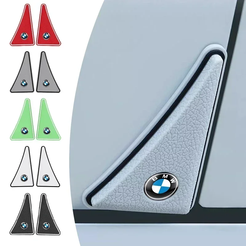 Couverture d'angle de porte anti-collision pour BMW Performance, protection anti-rayures, badge de voiture, E46, E90, E60, F10, F30, E39, E36, E87, G30, E92, M, ensemble de 2 pièces