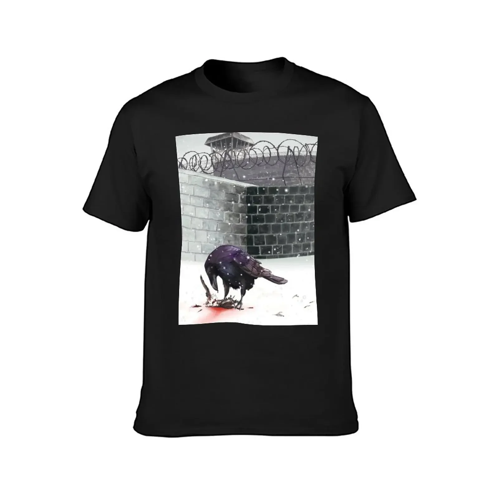 Crow, Bloody Snow T-Shirt sublime designer shirts customizeds men t shirts