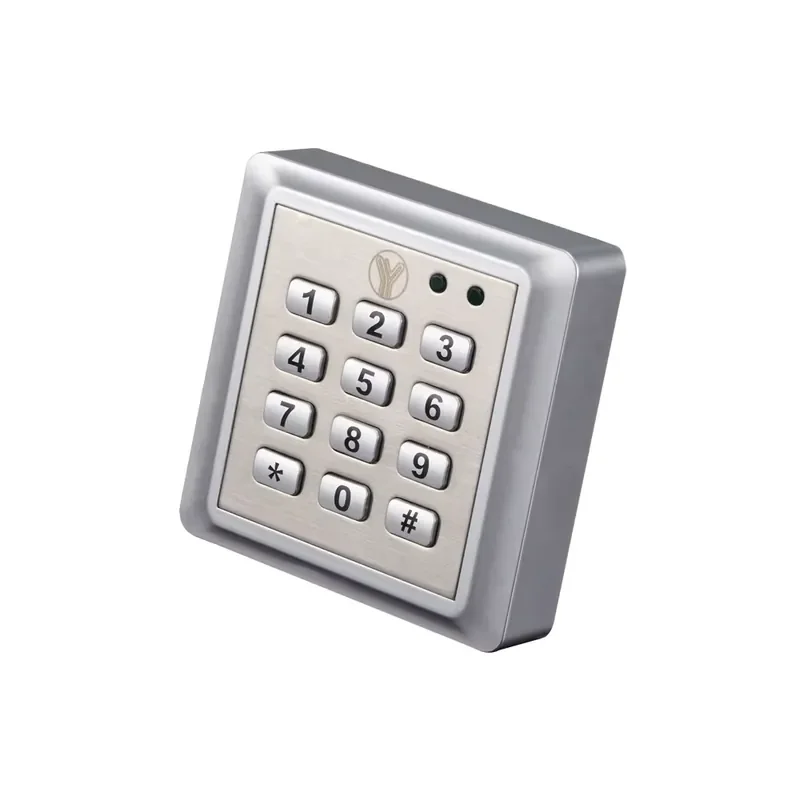 K‑668 Standalone Access Control Keypad 12V Card+Password Unlock Blue Backlight Door Security Access Controller