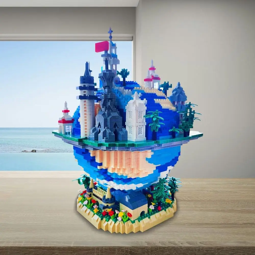 5200-delige architecturale dorpsbouwstenen set: ideaal cadeau voor architectuurliefhebbers van alle leeftijden