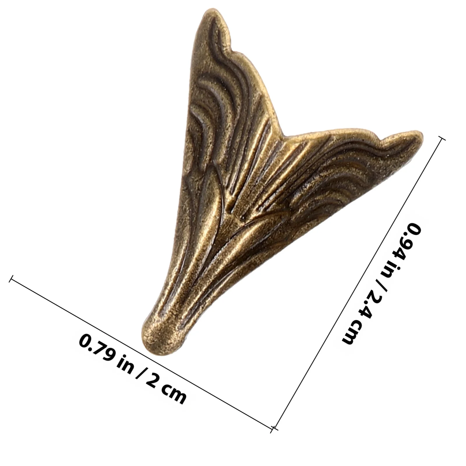10 قطعة قاعدة القدم الأجهزة سبائك الزنك أرجل قطع الأثاث أقدام معدنية متعددة الوظائف لخزانة الطاولة مضمد دعم مستقر #2