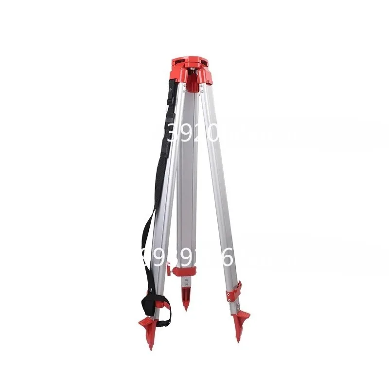 Total station tripod Aluminum alloy level tripod accessories Solid wood theodolite tripod Anti-drop and wear-resistant type
