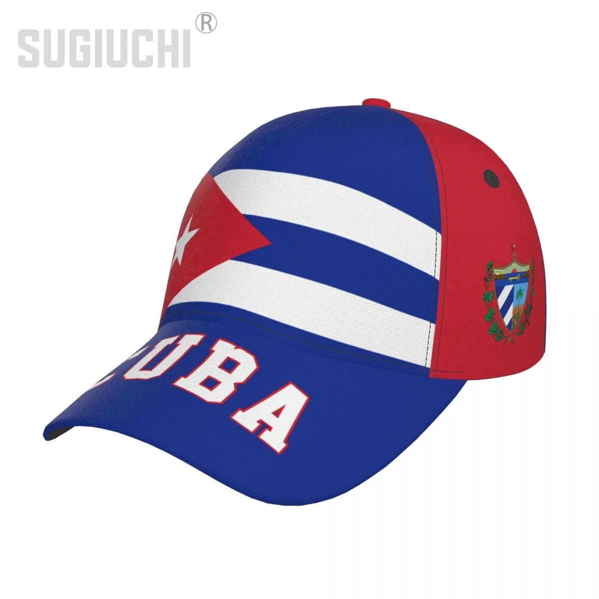 Unisex Cuba Flag Cuban Adult Baseball Cap Patriotic Hat for Baseball Soccer Fans Men Women