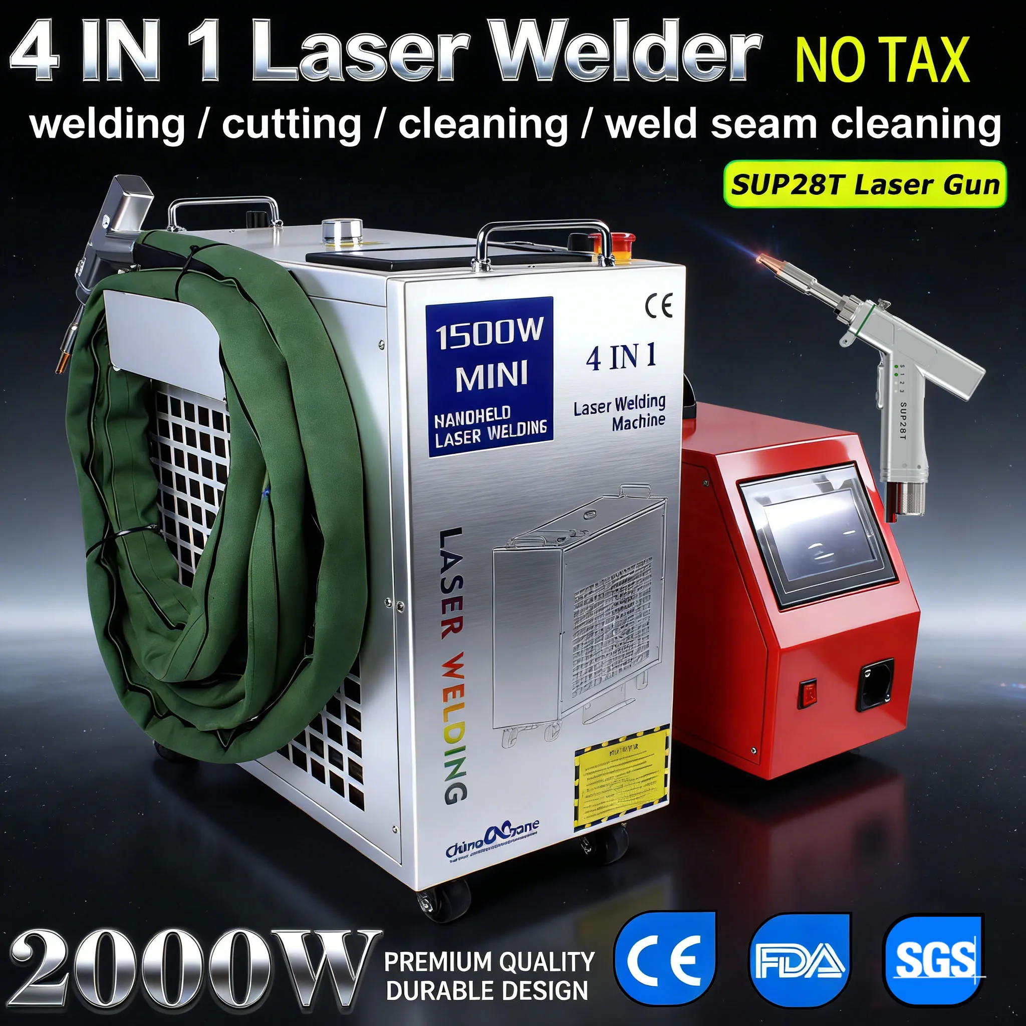 2000W Bwt 4 In 1 Fi…