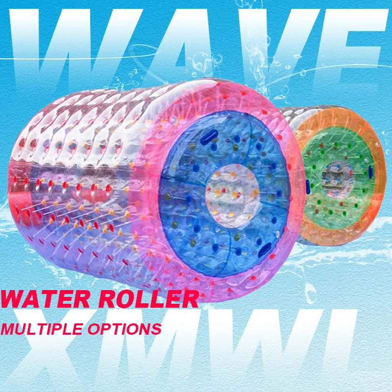 

Giant Inflatable Wheel Roller Colorful Water Rolling Wheel Float Water Roller For Kids And Adults Summer Swimming Pool Parties