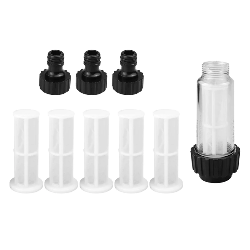 Filtro água para lavadora carro 3/4 ''Acessórios filtro para lavadora pressão 517A