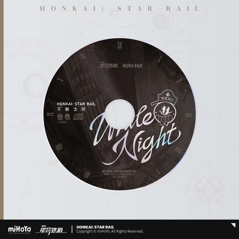 Original Honkai Star Rail White Night CD Album Penacony in Stock