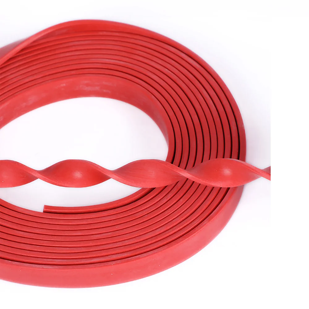 Foam Silicone Self Adhesive Seals Strip 10x3mm-120x5mm Single Sided Adhesive Window Door Soundproof Anti-collision Seal Flat Pad