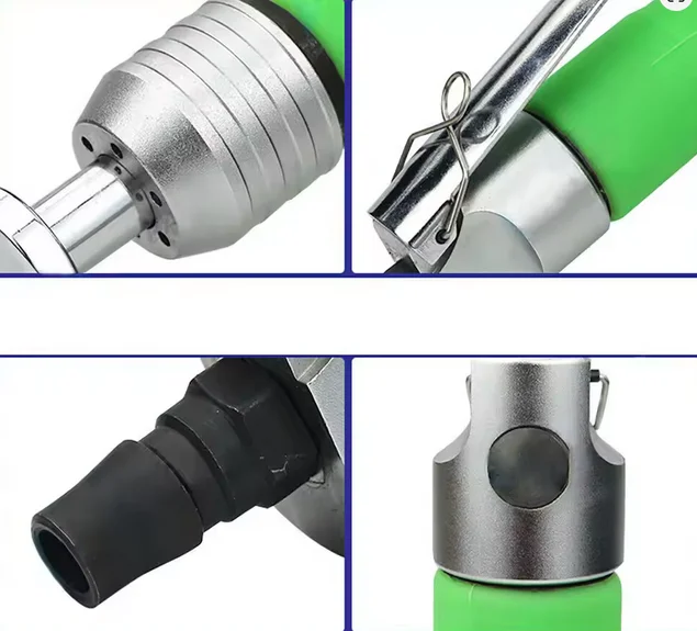 BM-3C Mini Straight Pneumatic Hammer Alloy Steel Hardened Air Massage Hammer 6000BPM